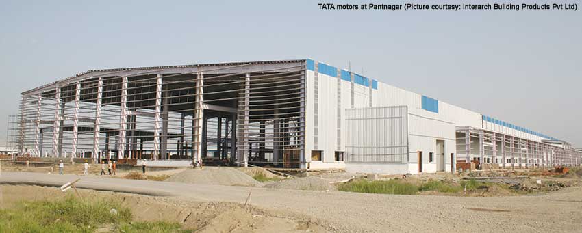 TATA motors at Pantnagar Interarch Building Products