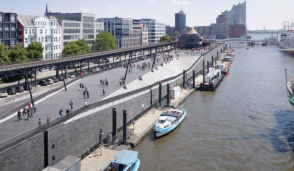 Hamburg River Promenade