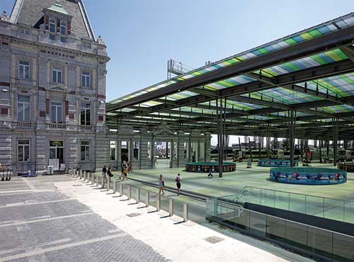 The New Station of Oostende - Enriching the Urban Composition