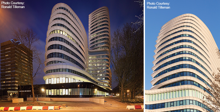 Sustainable large office buildings