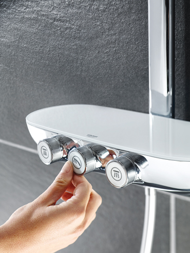 Grohe’s SmartControl 360 Shower System