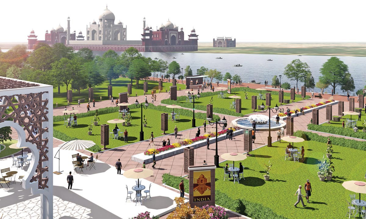 Taj Precinct Redevelopment Agra, UNESCO World Heritage Site