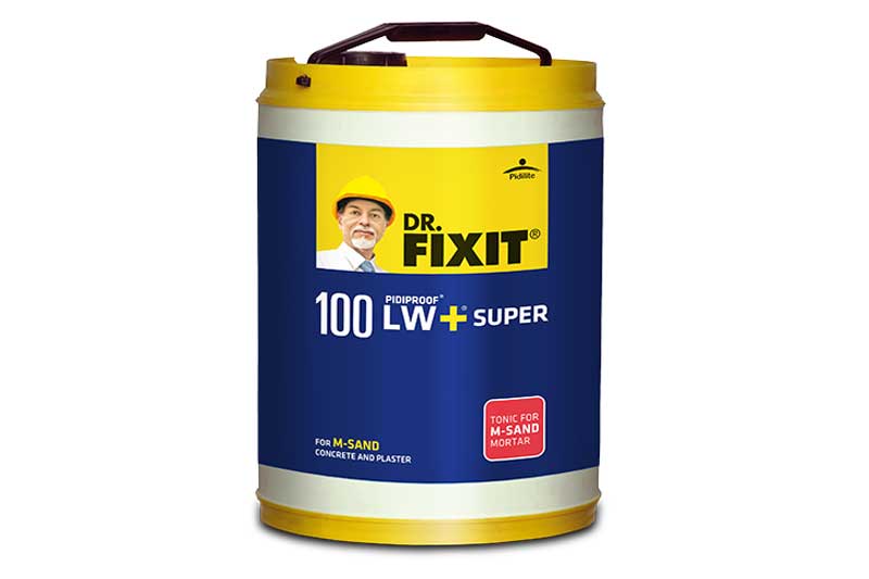 Dr. Fixit introduces LW+Super -An ultimate tonic that enhances the efficiency of M-sand