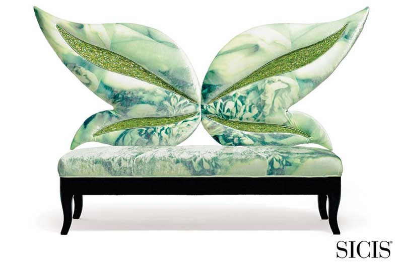sculptural sofas by Sicis