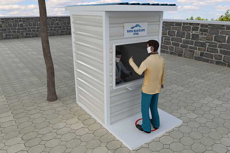 Tata BlueScope Steel launches easy to install Testing Booth