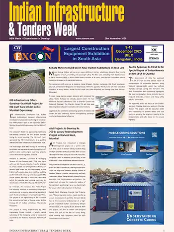 Indian Infrastructure & Tenders Week November 25, 2025 Indian Infrastructure & Tenders Week