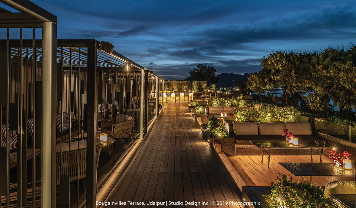 Rooftop Restaurant - Bougainvillea terrace