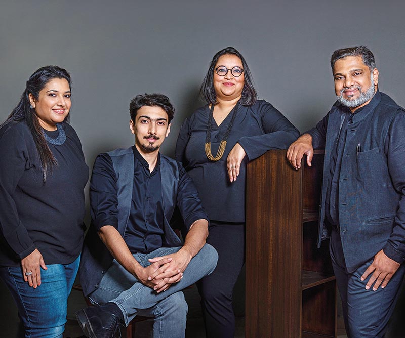 Ar. Bhakti Pote, Ar. Gaurav Sanghavi, Ar. Pragya Sanghavi, Ar. Harsh Pote Pentaspace Design Studio
