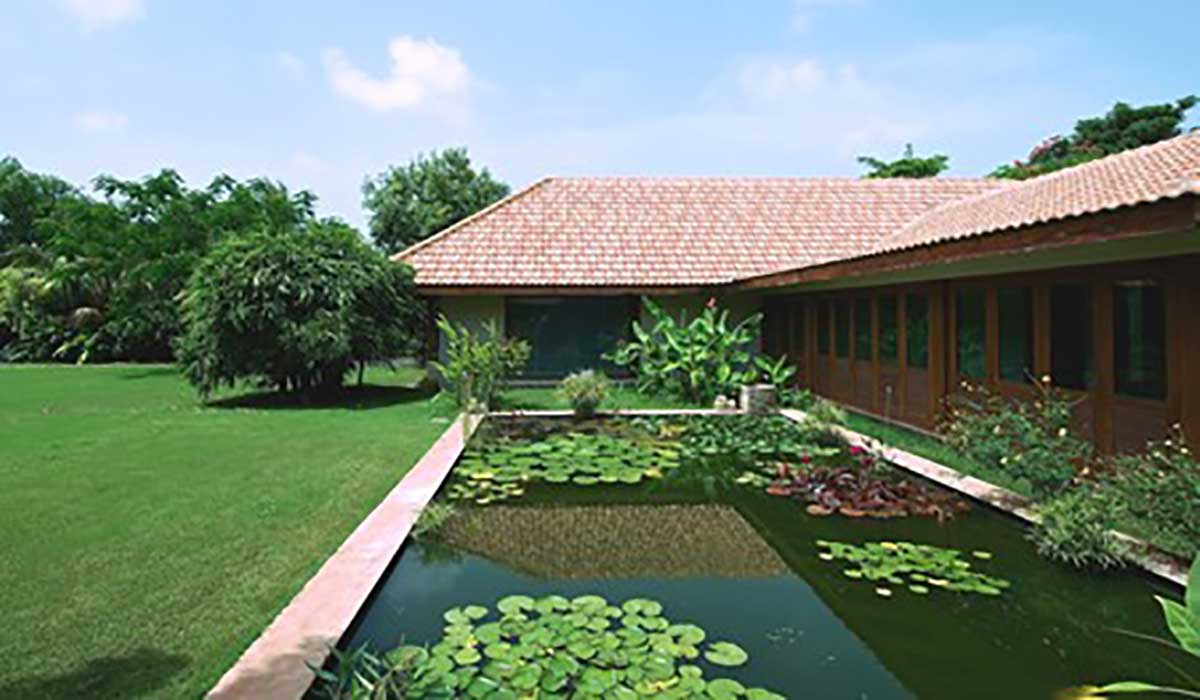Creating a balance between the open and built spaces