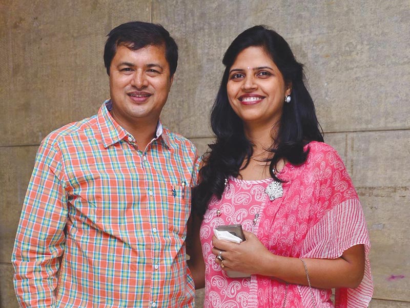 Harish and Jyoti Tripathi