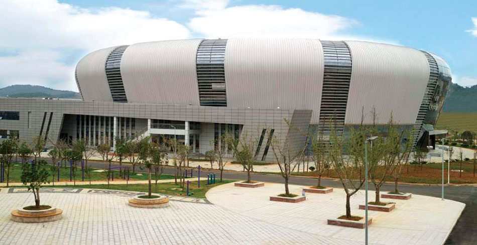Stadium with Lysaght Flexlok