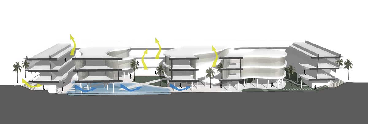 Pearl Academy - Underbelly Sectional View