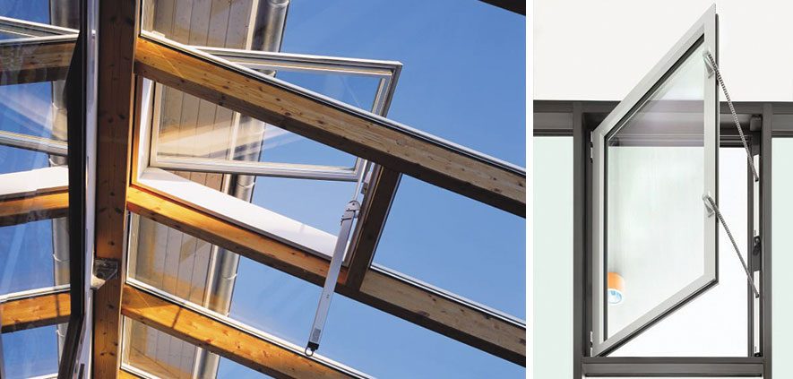 Electric Soindle Drive Skylight