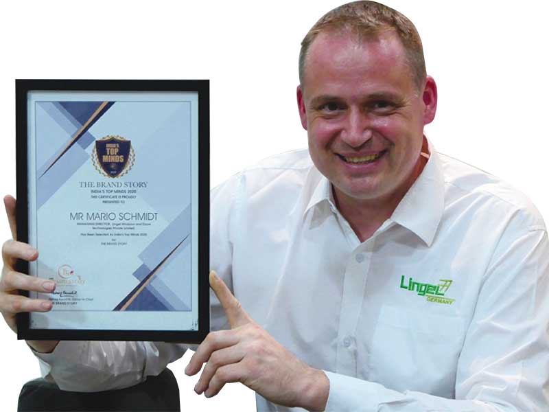 Mario Schmidt, Managing Director, Lingel India and Germany