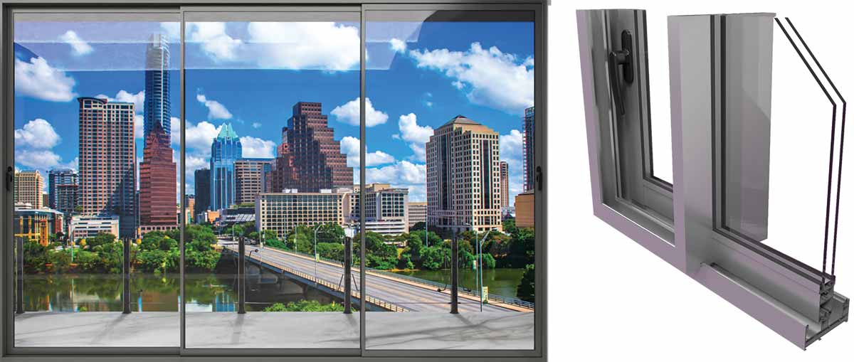 Majestic Sleek Sliding Doors 