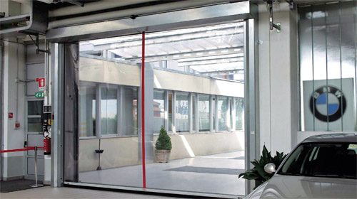 Gandhi Automation Offers Interchangeable Section Rapid Roll-up Doors