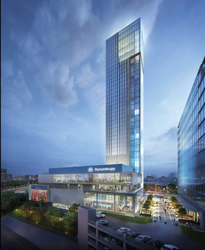 thyssenkrupp Elevator - Atlanta test tower