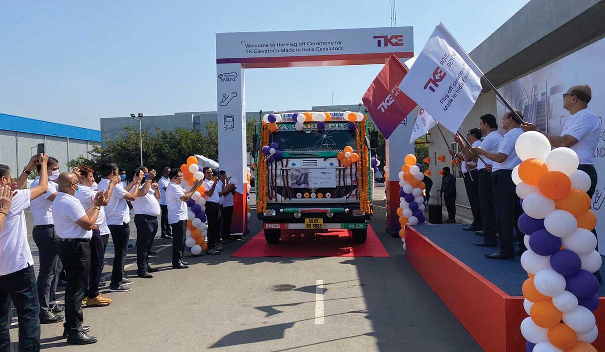 TK Elevator unveils Made in India Escalators