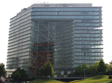 glass facade