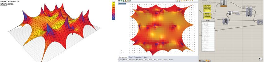Long Span Tensile Grid Shell