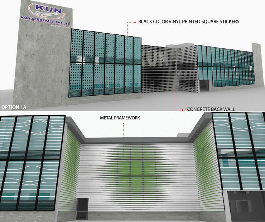 Facade For KUN Aerospace Pvt Ltd