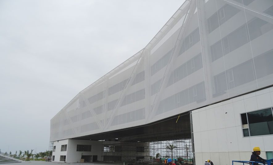 Tensile Fabric Facade