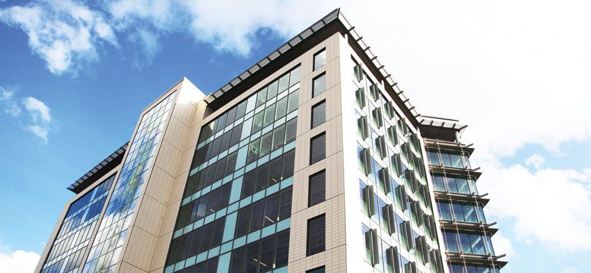 Architecture in England Solar Protection and Glass Design