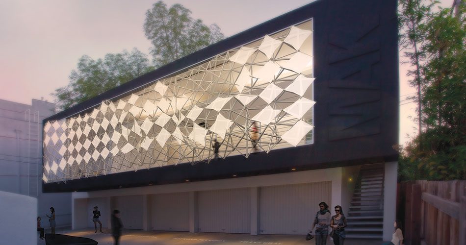 dynamic façade at MAK’s Exhibition