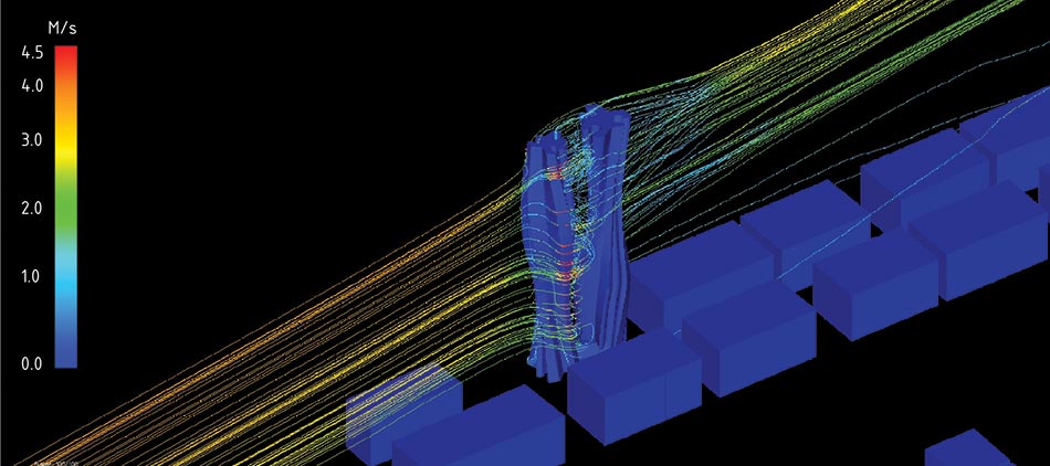 Aero Hive East CFD Simulation