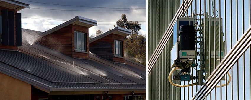 Natural Evaporating Roofs