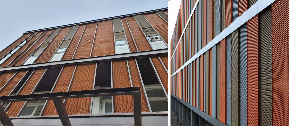 Asian Streck Metals: Making Mesh Facades