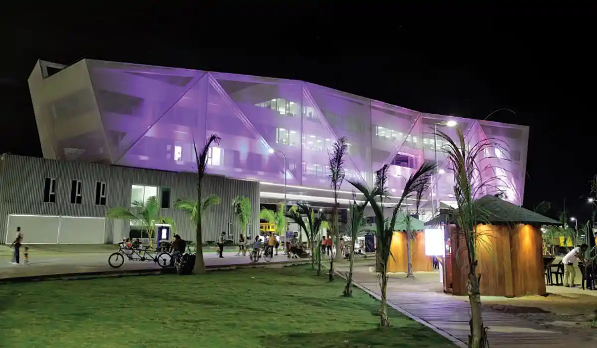 Fabric façades are the new generation façade materials