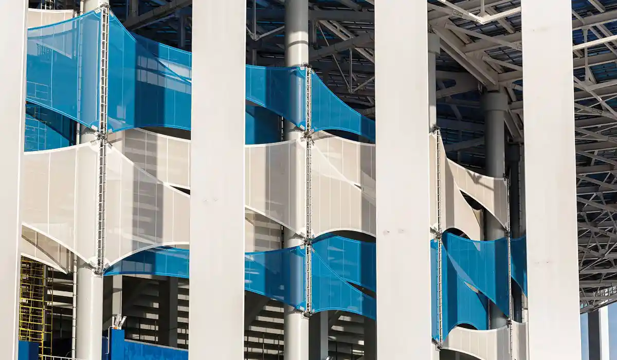 Fabric façades are the new generation façade materials