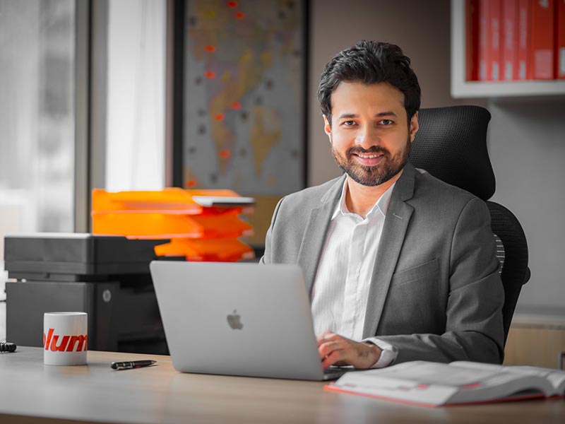 Nadeem Patni, Managing Director of Blum India