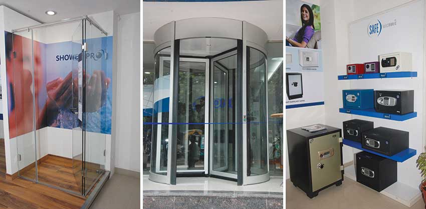 Glassage Door Control