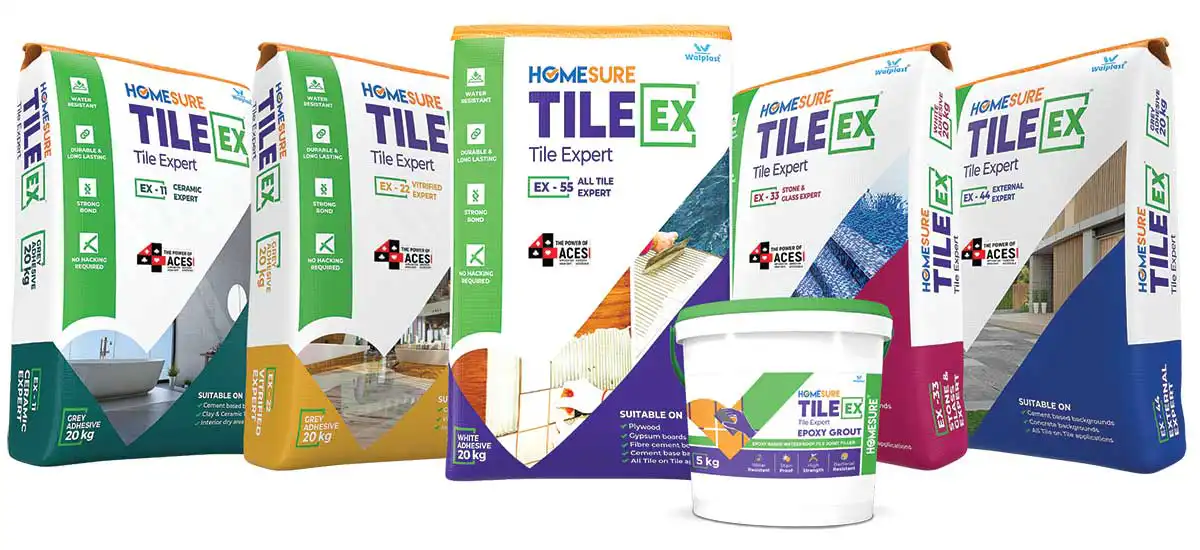 Walplast Products HomeSure TileEx Tile