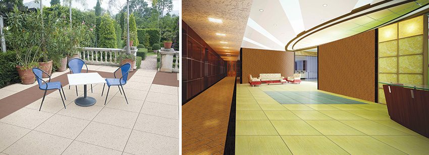 Johnson Endura Tiles for outdoor