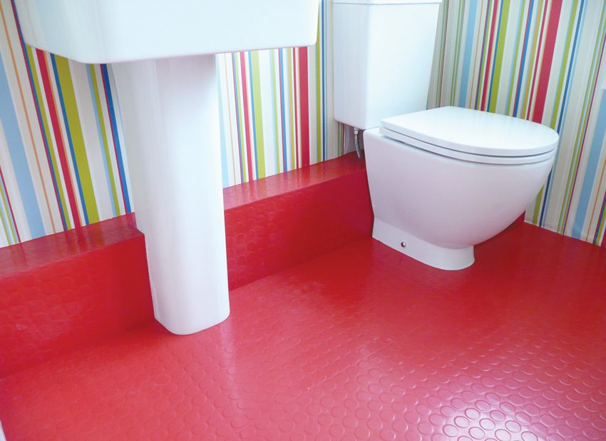 Rubber Flooring Bathroom