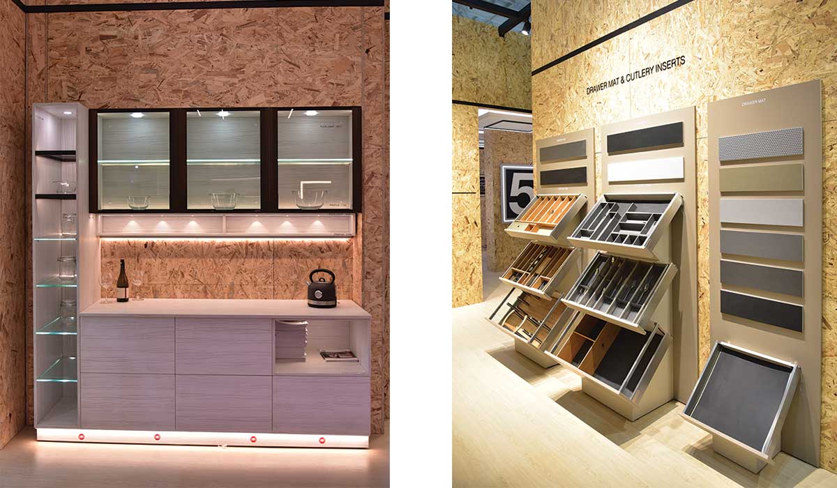 Häfele multi-functional space-saving furniture