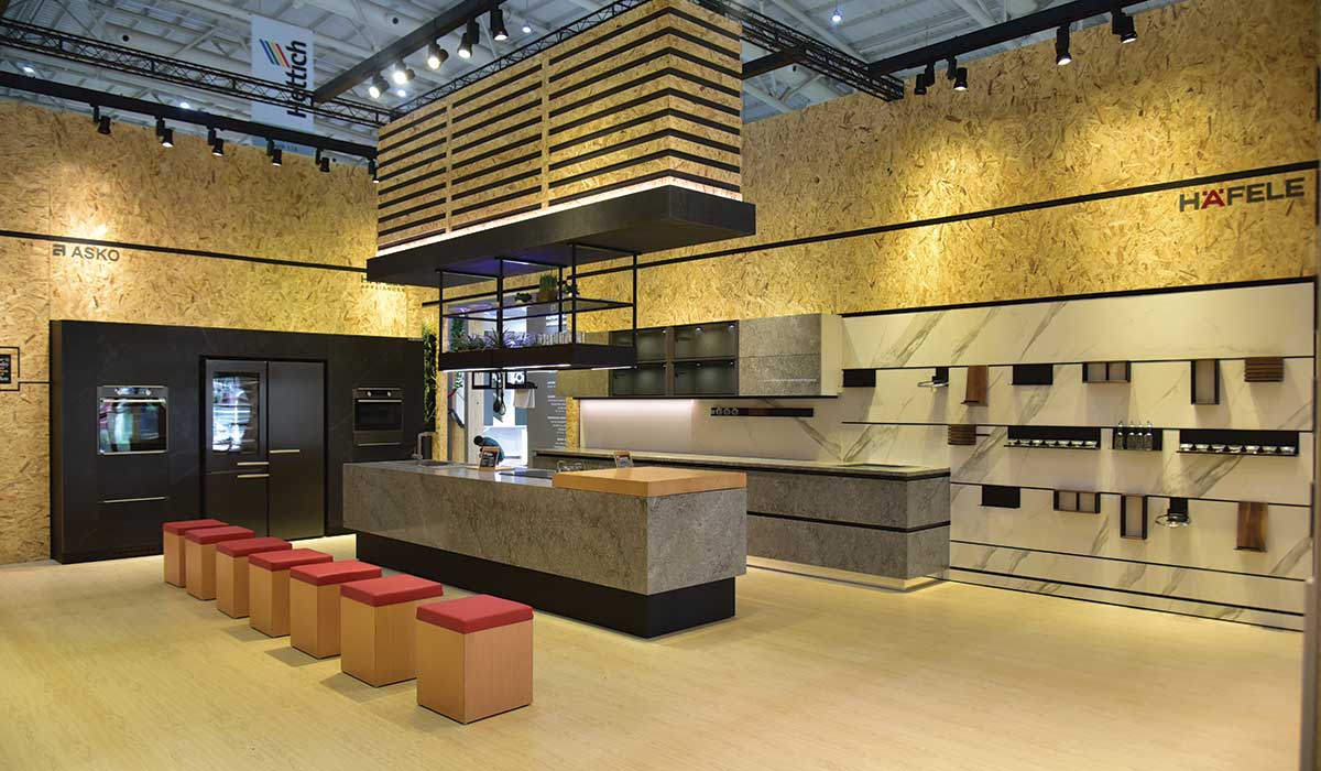 Häfele multi-functional space-saving furniture