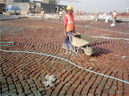 Brick bat Coba