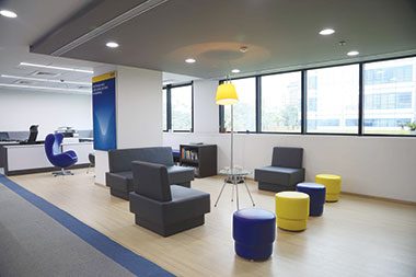 Dachser office design by Team One Architects