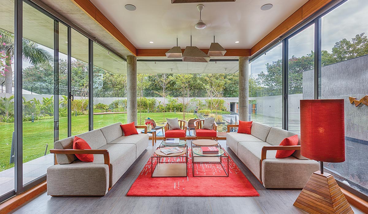 quintessential contemporary house designed by Vipul Patel Architects