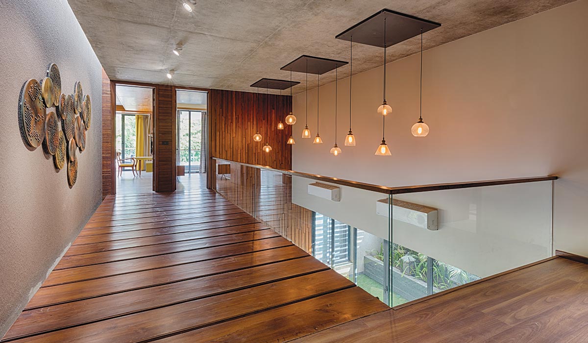 quintessential contemporary house designed by Vipul Patel Architects