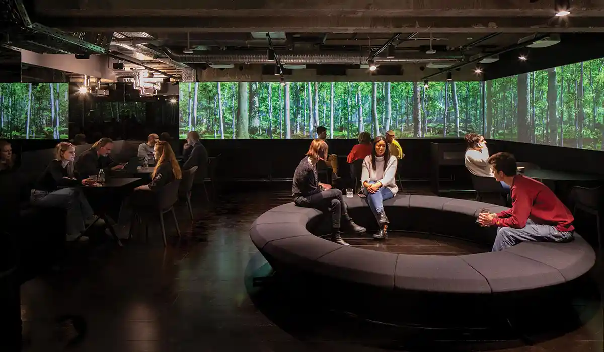 The interior redesign of Shopify Berlin is designed by MVRDV