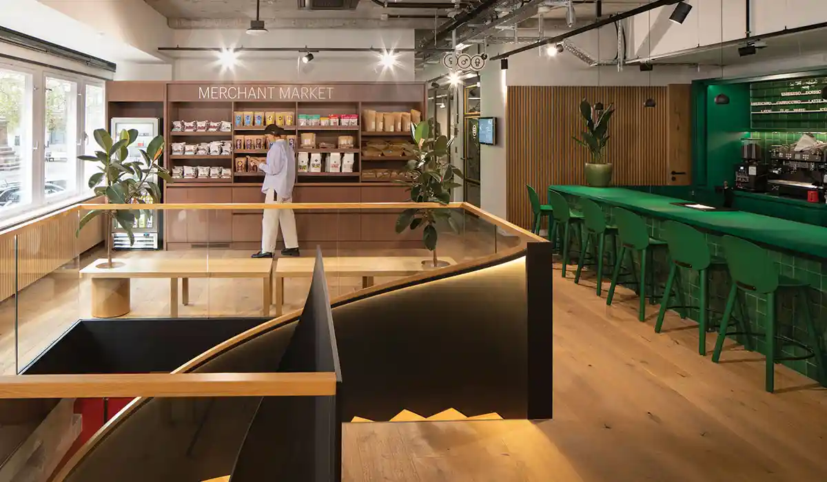 The interior redesign of Shopify Berlin is designed by MVRDV