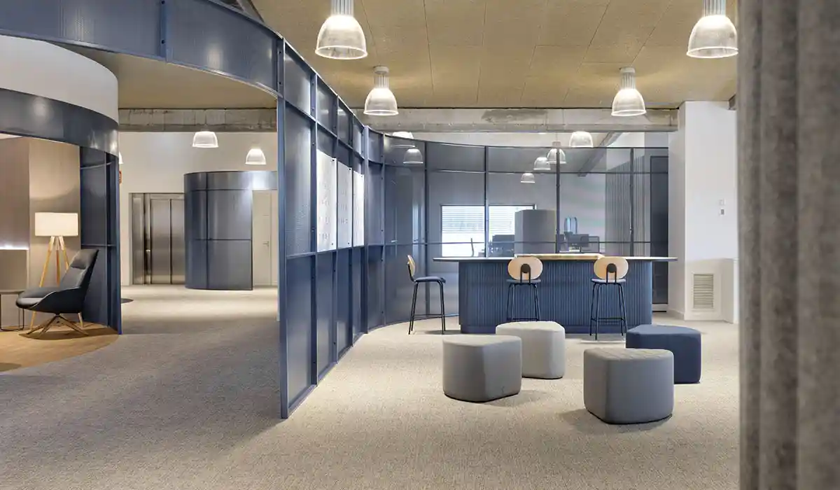 The interior design by Denys & von Arend