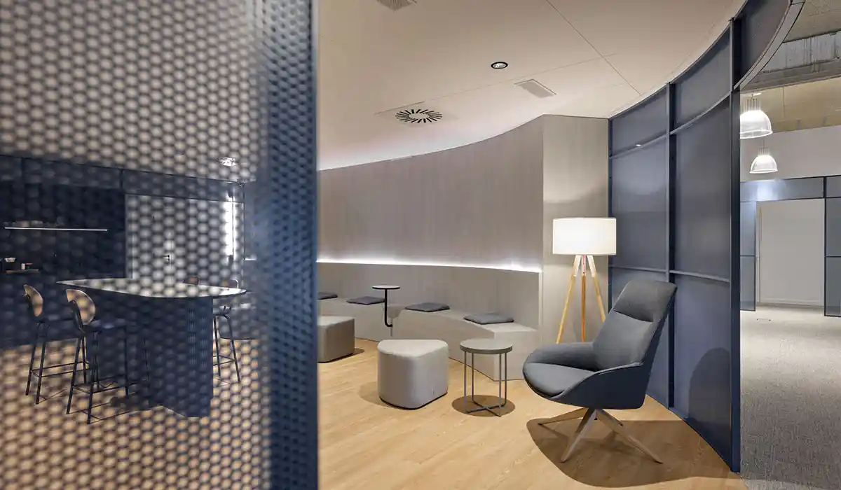 The interior design by Denys & von Arend