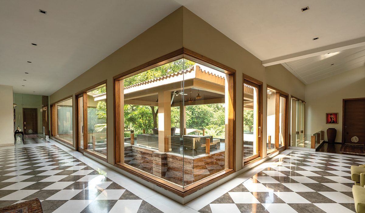 The latest monochrome flooring designs