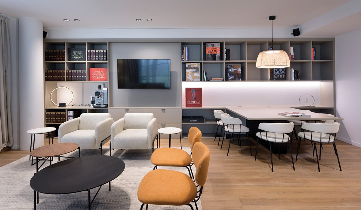 Oca Global interior design of the new headquarters of Oca Global